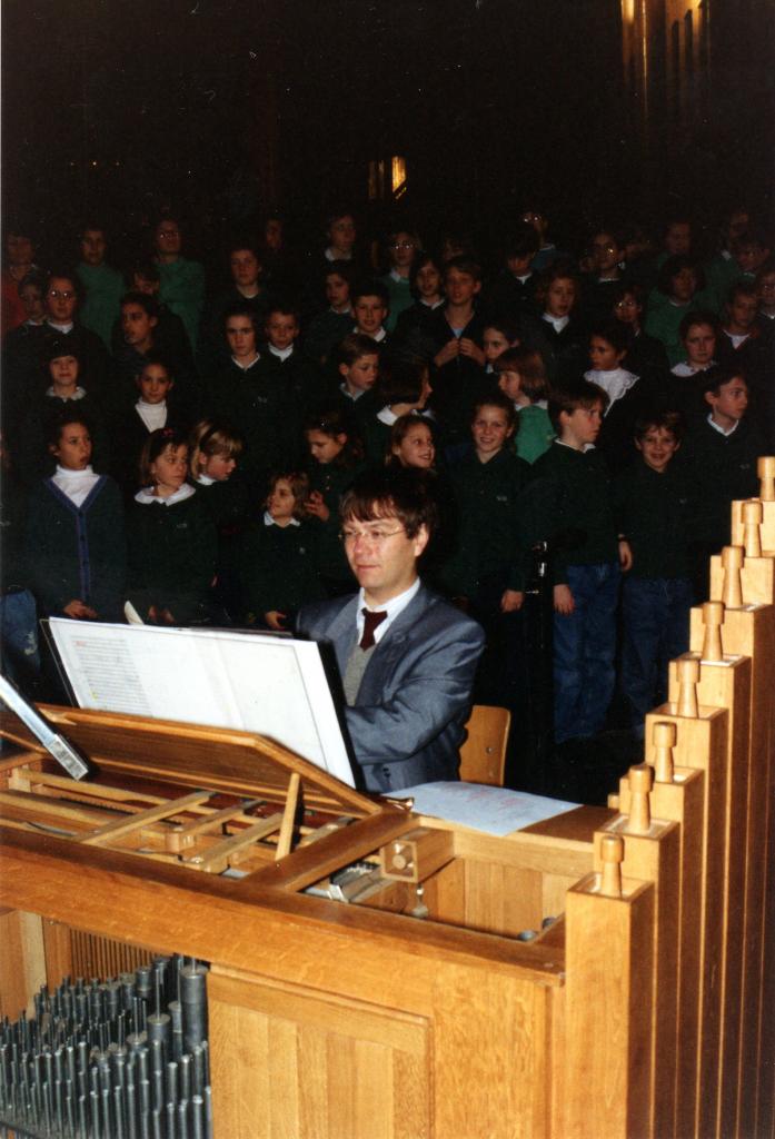 Avec un choeur d'enfants