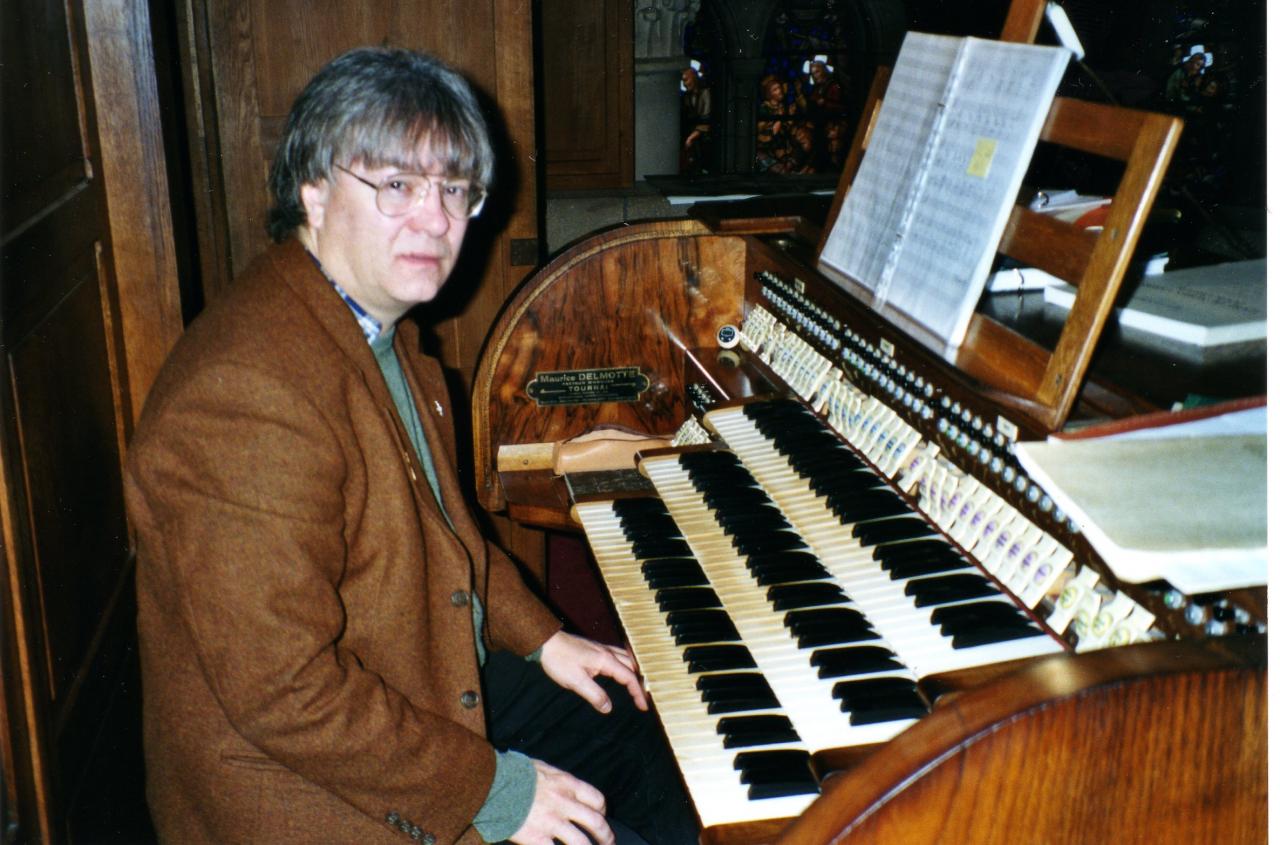 Thierrry Smets à l'orgue