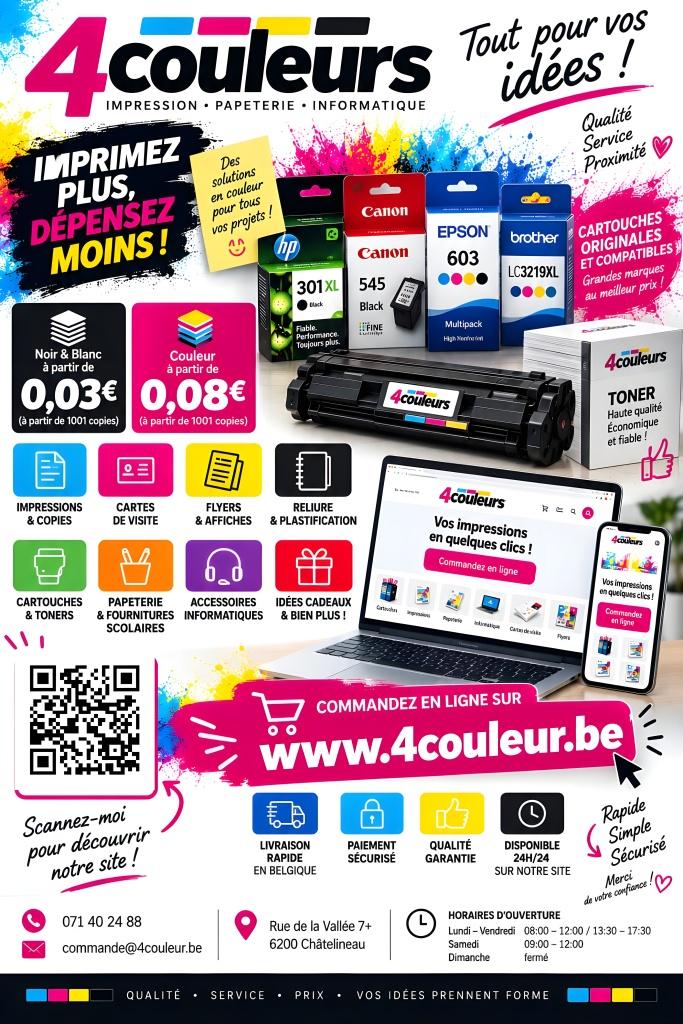 4 couleurs encart pub comp
